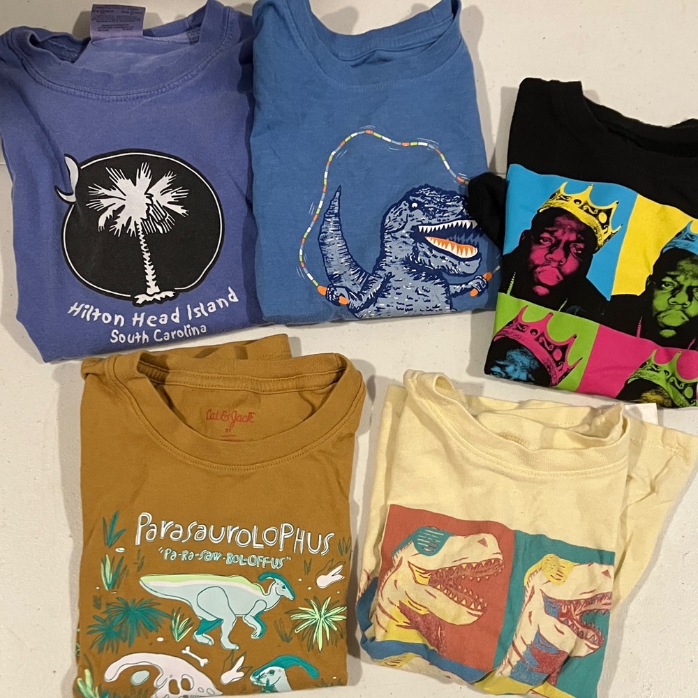 Colorful Graphic T-Shirts Collection